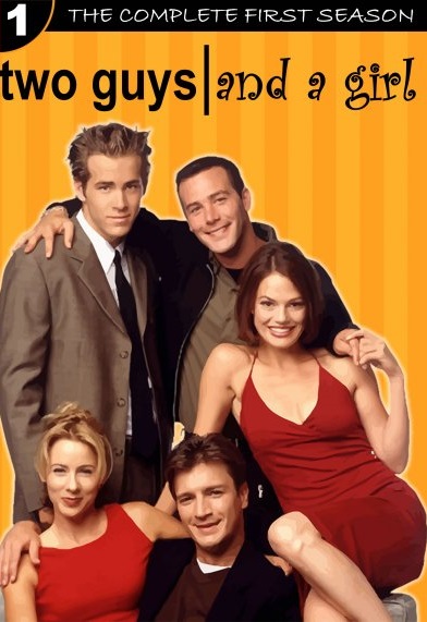Два парня и девушка (сериал 1998 - 2001) - трейлер и описание.